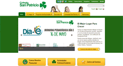 Desktop Screenshot of colegiodesanpatricio.edu.co